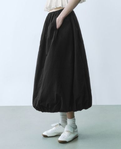  URBAN REVIVO - Chân váy phom suông midi Balloon 