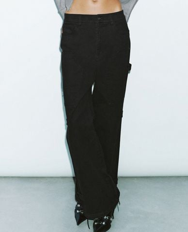  URBAN REVIVO - Quần nữ ống loe thời thượng 