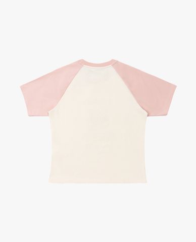  DICKIES - Áo croptop nữ cổ tròn tay ngắn trẻ trung 