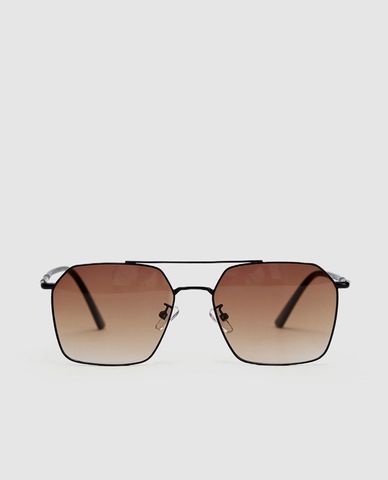  URBAN REVIVO - Kính mát unisex gọng đa giác 