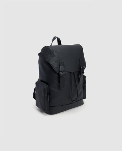  URBAN REVIVO - Balo nam phom chữ nhật Double Buckled 