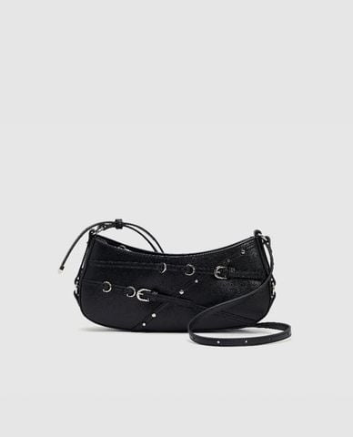  URBAN REVIVO - Túi đeo vai nữ phom chữ nhật Vegan Leather Baguette 