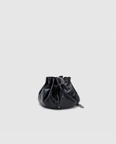  URBAN REVIVO - Túi đeo vai nữ hình thang Chained Vegan Leather 
