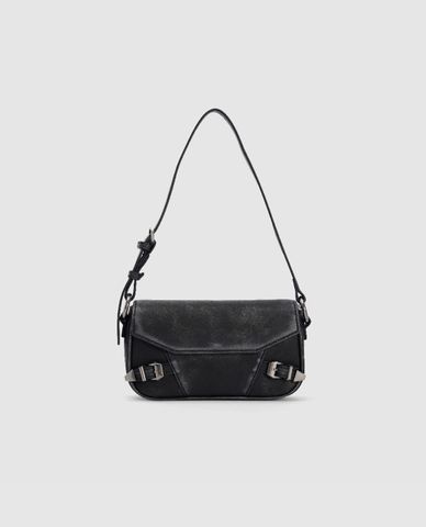  URBAN REVIVO - Túi đeo vai nữ phom chữ nhật Buckle Décor 