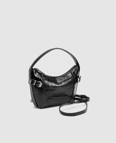  URBAN REVIVO - Túi xách nữ phom bán nguyệt hiện đại 