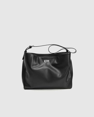  URBAN REVIVO - Túi đeo vai nữ phom chữ nhật Vegan Leather 