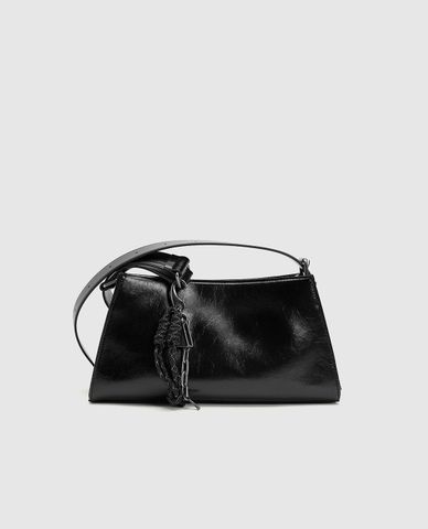  URBAN REVIVO - Túi đeo vai nữ hình thang Chain Decor 