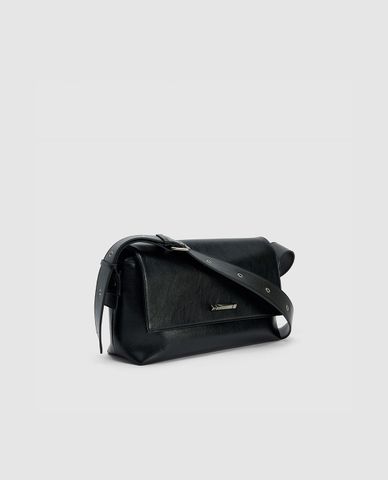  URBAN REVIVO - Túi đeo vai nữ nắp gập hiện đại 