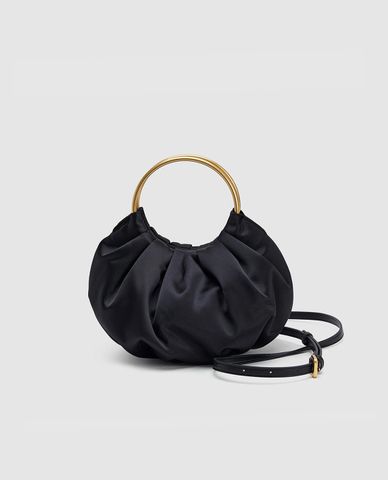  URBAN REVIVO - Túi xách nữ hình bán nguyệt Ring Handle 