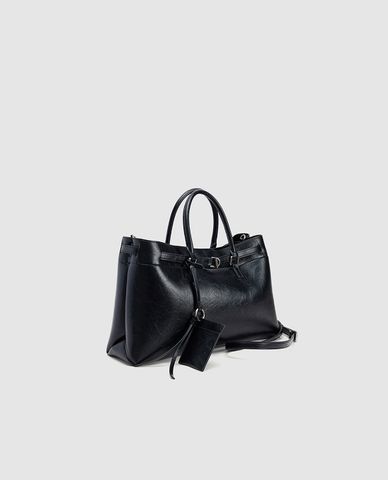  URBAN REVIVO - Túi đeo vai nữ hình thang Hobo 