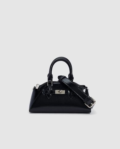  URBAN REVIVO - Túi đeo vai nữ hình thang Vegan Leather 