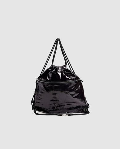  URBAN REVIVO - Balo unisex phom chữ nhật rút dây cá tính 