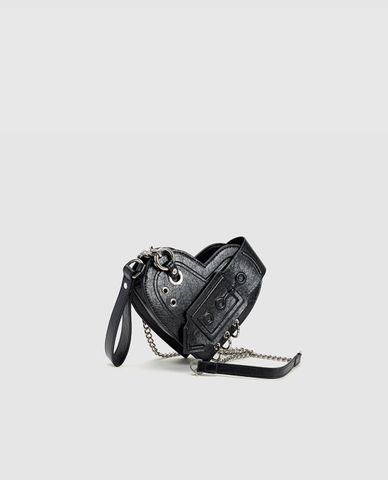  URBAN REVIVO - Túi đeo vai nữ hình trái tim thời trang 