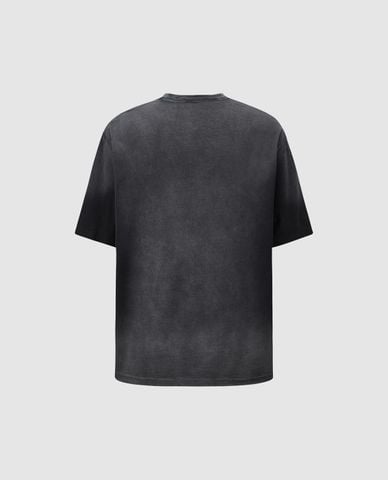  URBAN REVIVO - Áo thun nam cổ tròn tay ngắn 