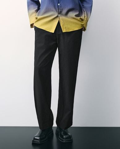  URBAN REVIVO - Quần nam ống đứng thời trang 