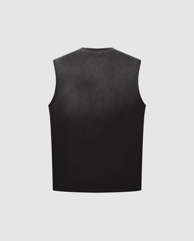  URBAN REVIVO - Áo ba lỗ nam cổ tròn hiện đại 