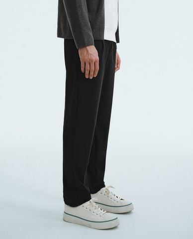  URBAN REVIVO - Quần nam ống đứng thanh lịch Tailored Straight 