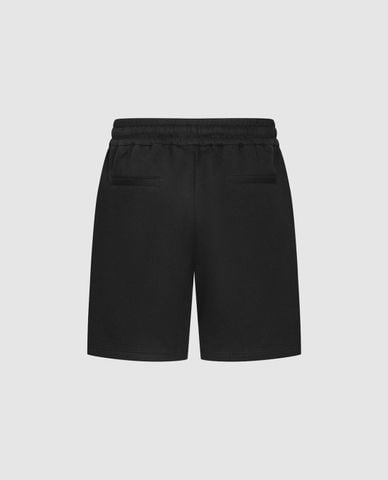  URBAN REVIVO - Quần short nam ống rộng lưng thun 