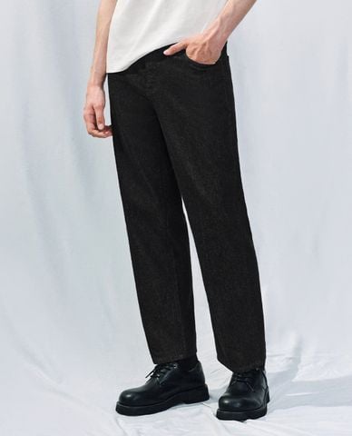  URBAN REVIVO - Quần jeans nam ống đứng Straight 