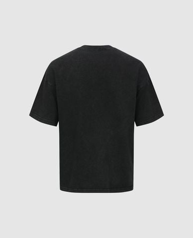  URBAN REVIVO - Áo thun nam cổ tròn tay ngắn Printed 