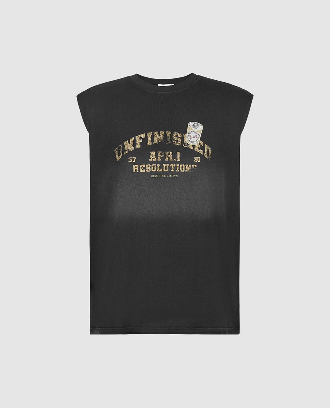 URBAN REVIVO - Áo sát nách nam cổ tròn Printed