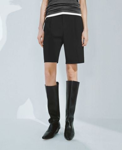  URBAN REVIVO - Quần short nữ ngang gối hiện đại 