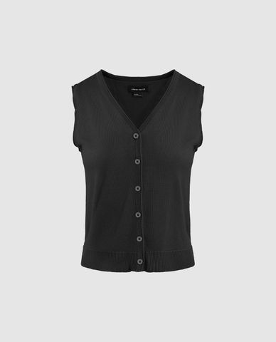  URBAN REVIVO - Áo khoác cardigan nữ cổ V hiện đại 