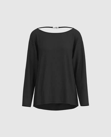  URBAN REVIVO - Áo thun nữ tay dài cá tính 