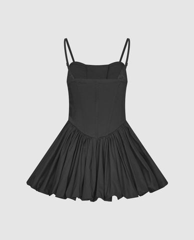  URBAN REVIVO - Đầm hai dây mini Lace Up 