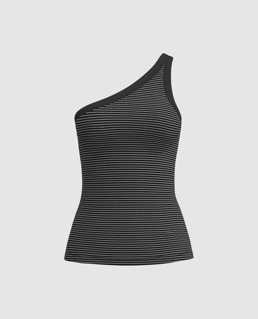 URBAN REVIVO - Áo trễ vai nữ kẻ sọc