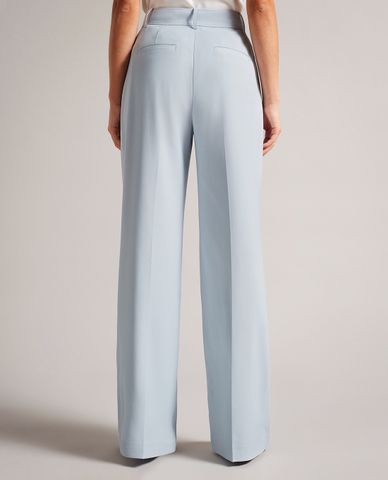  TED BAKER - Quần ống rộng xếp li Hildiat 