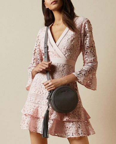  TED BAKER - Đầm mini cổ V tay dài Nello 