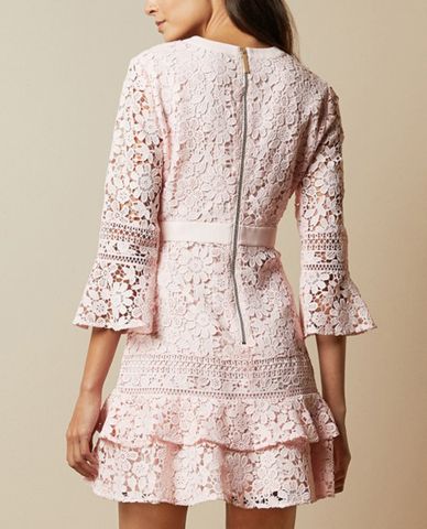  TED BAKER - Đầm mini cổ V tay dài Nello 