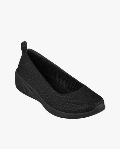  SKECHERS - Giày búp bê nữ đế cao mũi tròn Arya 