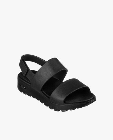  SKECHERS - Giày sandals nữ đế thấp quai ngang Foamies Arch Fit 