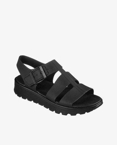  SKECHERS - Giày sandals nữ đế thấp quai ngang Footsteps 