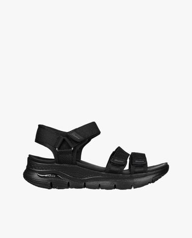 SKECHERS - Giày sandals nữ đế cao quai ngang Cali Arch Fit 
