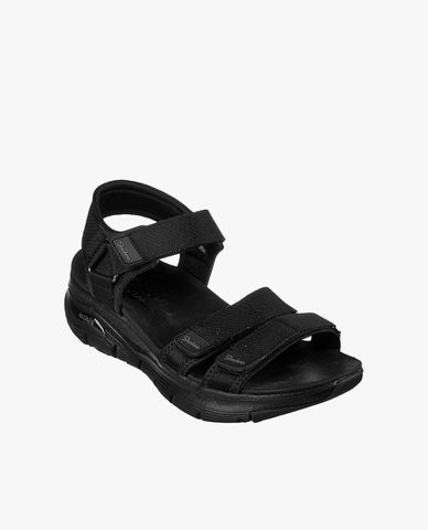  SKECHERS - Giày sandals nữ đế cao quai ngang Cali Arch Fit 