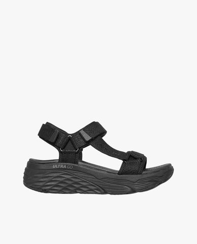  SKECHERS - Giày sandals nữ quai ngang Max Cushioning 