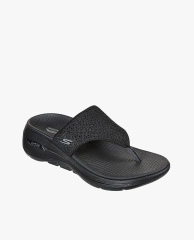  SKECHERS - Dép nữ quai kẹp Go Walk Arch Fit 