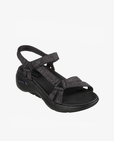  SKECHERS - Giày sandals nữ đế cao quai ngang GO WALK Arch Fit Elite 