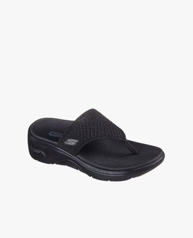  SKECHERS - Dép kẹp nữ mũi tròn GOwalk Arch Fit 2.0 