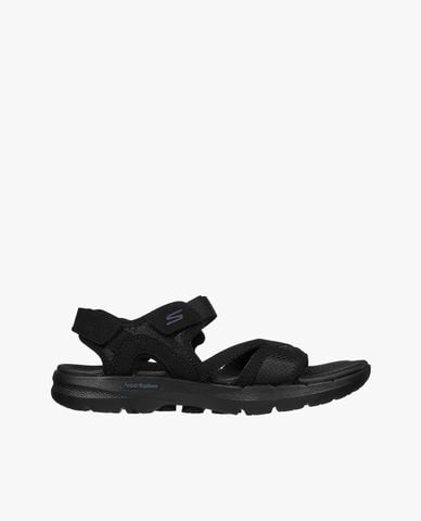  SKECHERS - Giày sandals nữ đế thấp quai ngang Gowalk 6 