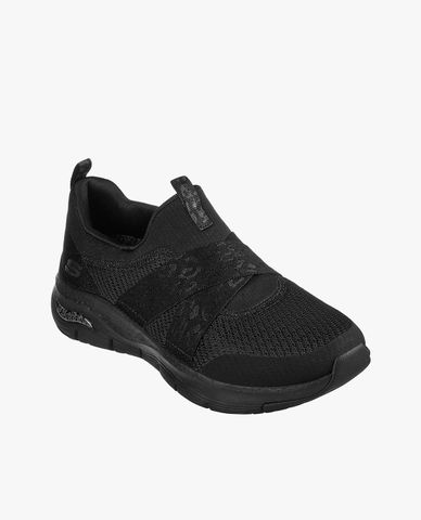  SKECHERS - Giày sneakers nữ cổ thấp Arch Fit 