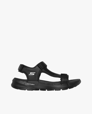  SKECHERS - Giày sandals nam mũi tròn Go Walk 6 