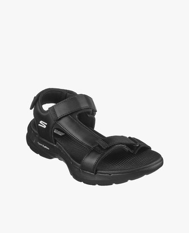  SKECHERS - Giày sandals nam mũi tròn Go Walk 6 