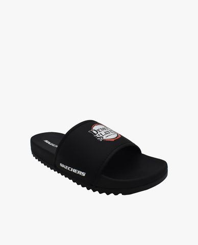  SKECHERS - Dép nữ quai ngang Pop Ups 2.0 Demon Slayers 