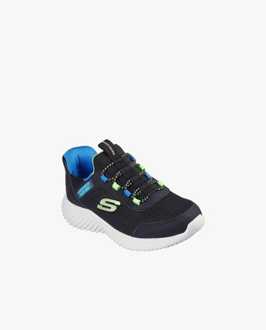  SKECHERS - Giày sneakers bé trai cổ thấp Bounder Brisk Burst 