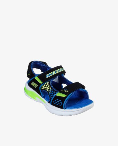  SKECHERS - Giày sandal bé trai phối đèn S Lights EIi 