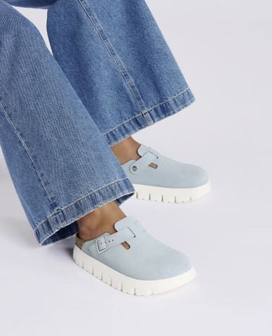  BIRKENSTOCK - Giày clog unisex Boston Chunky 